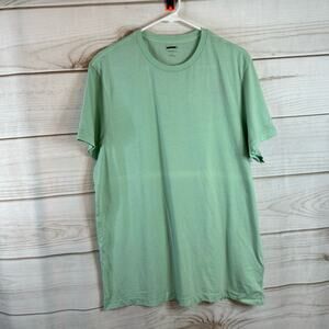 J.Crew Green Crew Neck Short Sleeve T-Shirt Size Large